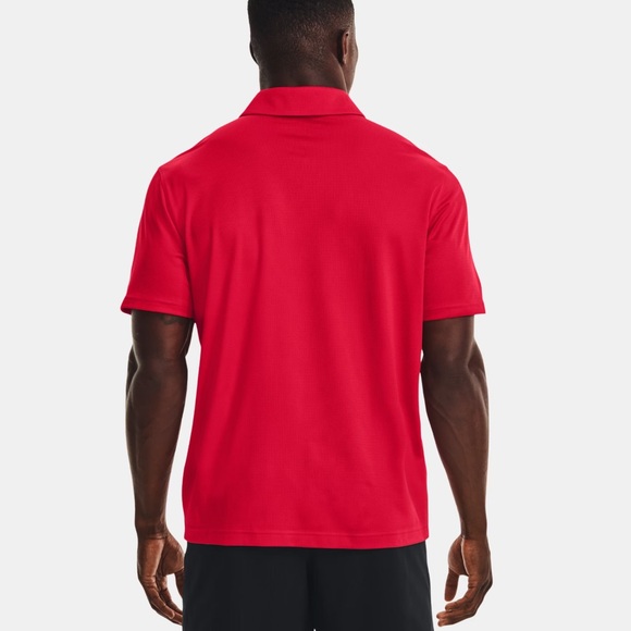 NWT Mens Under Armour Red polo size Small - Picture 2 of 6